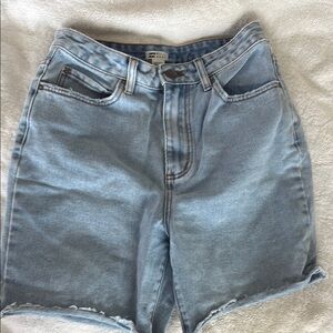Billabong Women's Light Blue Denim Shorts 27